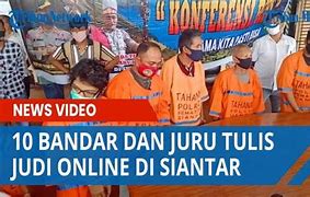 Penangkapan Bandar Judi Medan